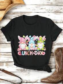 Women T-Shirts - Black - View 2