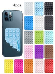 1 cái đế giữ điện thoại bằng silicon có giác hút, giá đỡ điện thoại có giác hút, giá đỡ điện thoại dính, thích hợp cho điện thoại thông minh. - Nhiều màu - Xem 10