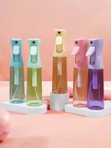 1個高壓噴霧瓶、分裝瓶、裝飾噴霧瓶、花卉設計、戶外園藝噴霧瓶、灌溉分裝瓶、多功能分裝瓶、100ml/200ml/300ml乳液容器噴霧瓶，適用於頭髮和臉部噴灑，可重複填充，返校、大學宿舍必需品、婚禮季節 - 款式-A - 查看 7
