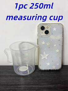 1 pieza Taza medidora de líquidos de plástico, taza multiusos para hornear y cocinar, herramienta esencial de cocina - Multicolor - Ver 19
