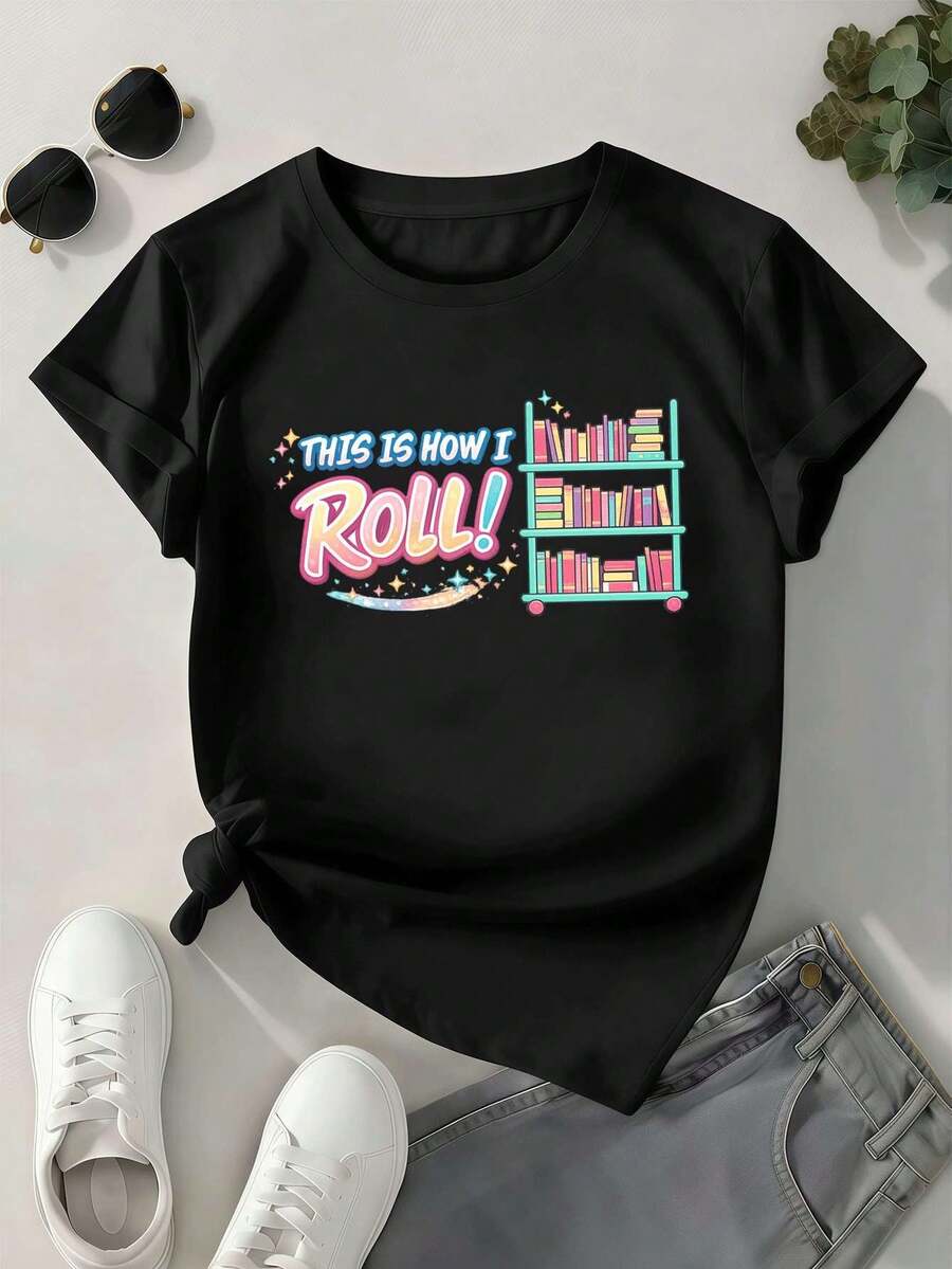 Women T-Shirts - Black - View 1