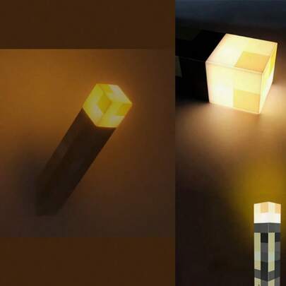 Đèn ngủ LED Pixel Potion | Đèn khối RGB, Đèn ngủ tương tác, Đèn bàn, Đèn sáng tạo, Thích hợp để trang trí, phòng ngủ, thiết bị chơi game, phòng khách và phòng chơi game, trang trí phòng xem phim trực tuyến, đèn LED tạo không gian lý tưởng, trang trí nhà cửa, rạp chiếu phim tại nhà, quà tặng và đồ sưu tầm game điện tử, trang trí tiệc. Đối với những game thủ yêu thích phong cách độc đáo, đây là món quà hoàn hảo, một giải pháp chiếu sáng theo chủ đề thời trang và sáng tạo.