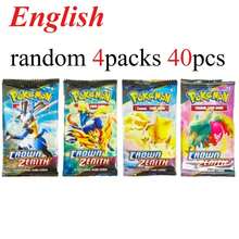 pokemon 40张宝可梦卡牌，棱镜151进化，英文补充包收藏卡，动漫游戏交易收藏礼品 - 彩色 - 查看 30