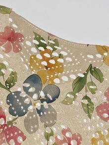 ASHKATIA Đầm kiểu Bohemian cổ điển họa tiết hoa nhí dành cho nữ cỡ lớn, thích hợp làm quà tặng Ngày của Mẹ. - Nhiều màu - Xem 4