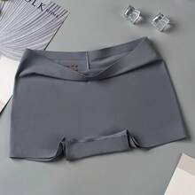 Pantalones cortos de  sin costuras para mujer, ropa interior antiexposición L XL, negro, informal, ventilado, suave, deportivo, Fitness, Yoga - Naranja - Ver 2