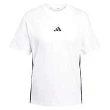 Adidas Áo thun ngắn tay mùa hè ESSENTIALS ba sọc dành cho nữ - trắng - Xem 6