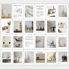 Ins Popular Magazine Newspaper Photo Props, Art Home Ornament Clothing Store Scene Decoration - Multicolor - View 10
