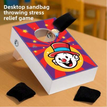 Children's Beanbag Toss Game Parent-Child Interactive Stress-Relief Toy Hand-Eye-Brain Coordination Training Children's Educational Toy