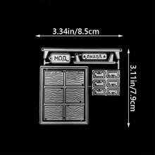 1pc Lace Number Metal Cutting Die, Suitable For Making Cards, Embossing, Paper Cutting, Scrapbooking, Machine Templates, Storage Bags And Other Craft Accessories - Silver-white - View 4
