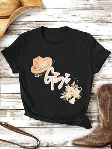 Women T-Shirts - Black - View 2