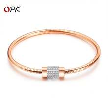 European And American INS-Style Niche Temperament Bracelet For Women, Stainless Steel, Light Luxury, High-End Feel, Simple And Versatile Titanium Steel Bracelet - [926]金色款 - 查看 2