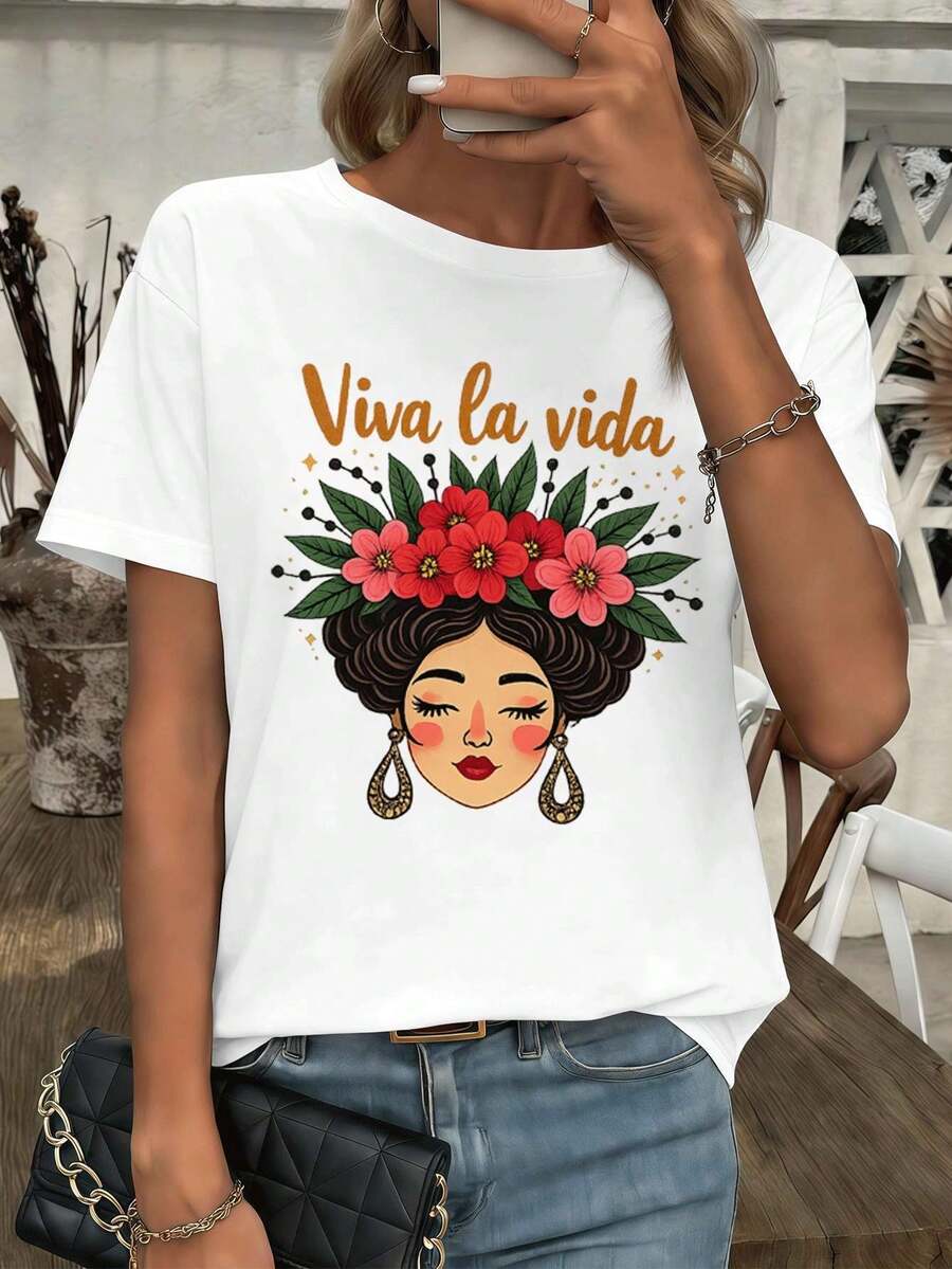 Women T-Shirts - White - View 1