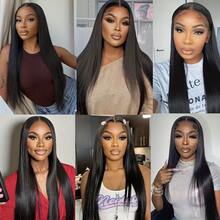 13X4 Lace Frontal Closure Human Hair Straight Transparent Lace Closure Ear To Ear Lace Frontal Closure Human Hair For Women Pre Plucked Lace Front Closure Straight Hair Natural Black Color - Natural Black - View 6