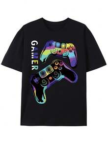 Dam-T-shirts - Svart - Visa 1