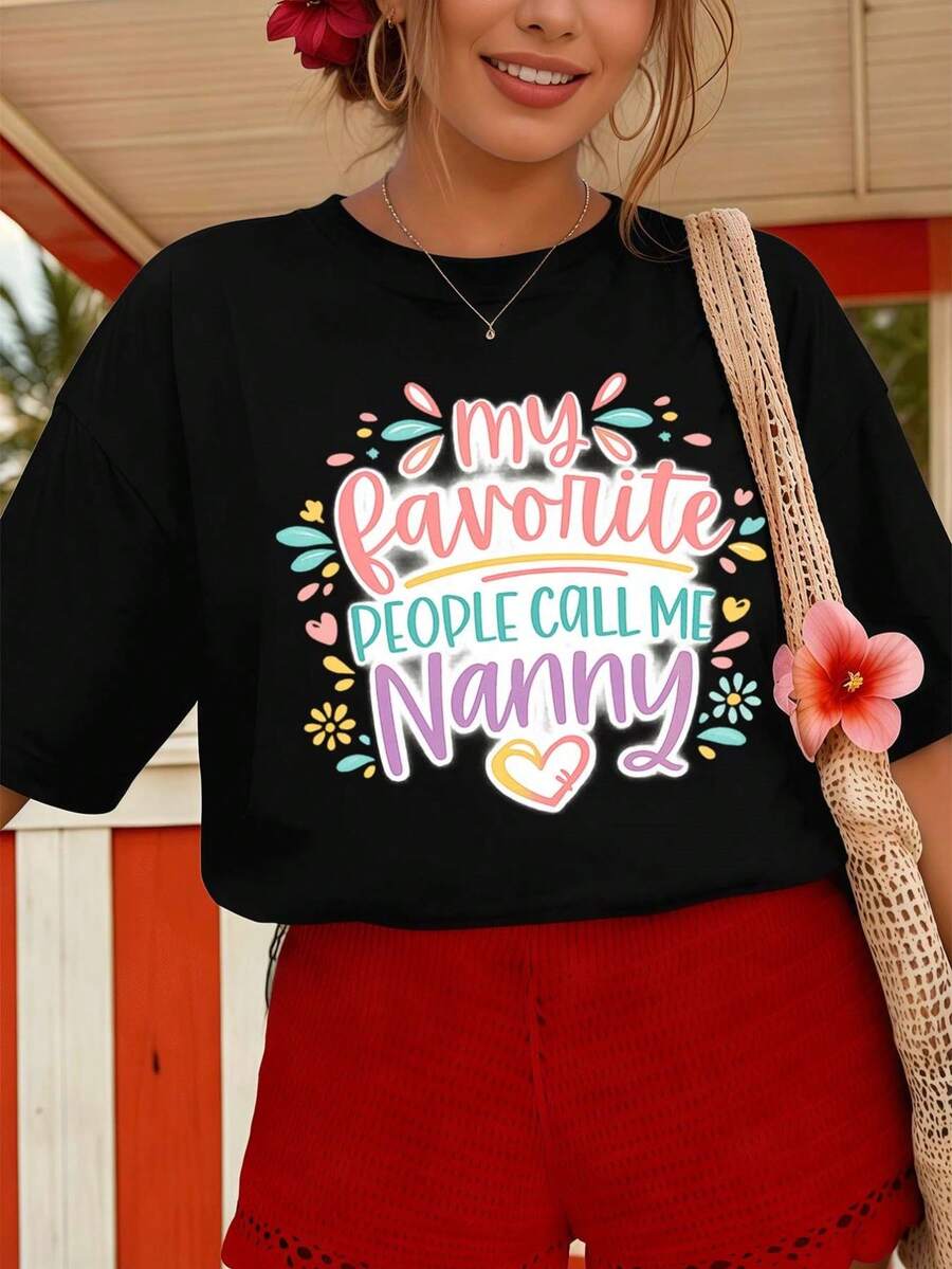 Women T-Shirts - Black - View 1