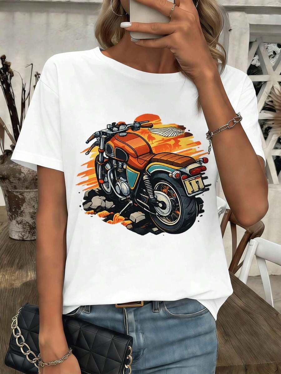 Women T-Shirts - White - View 1