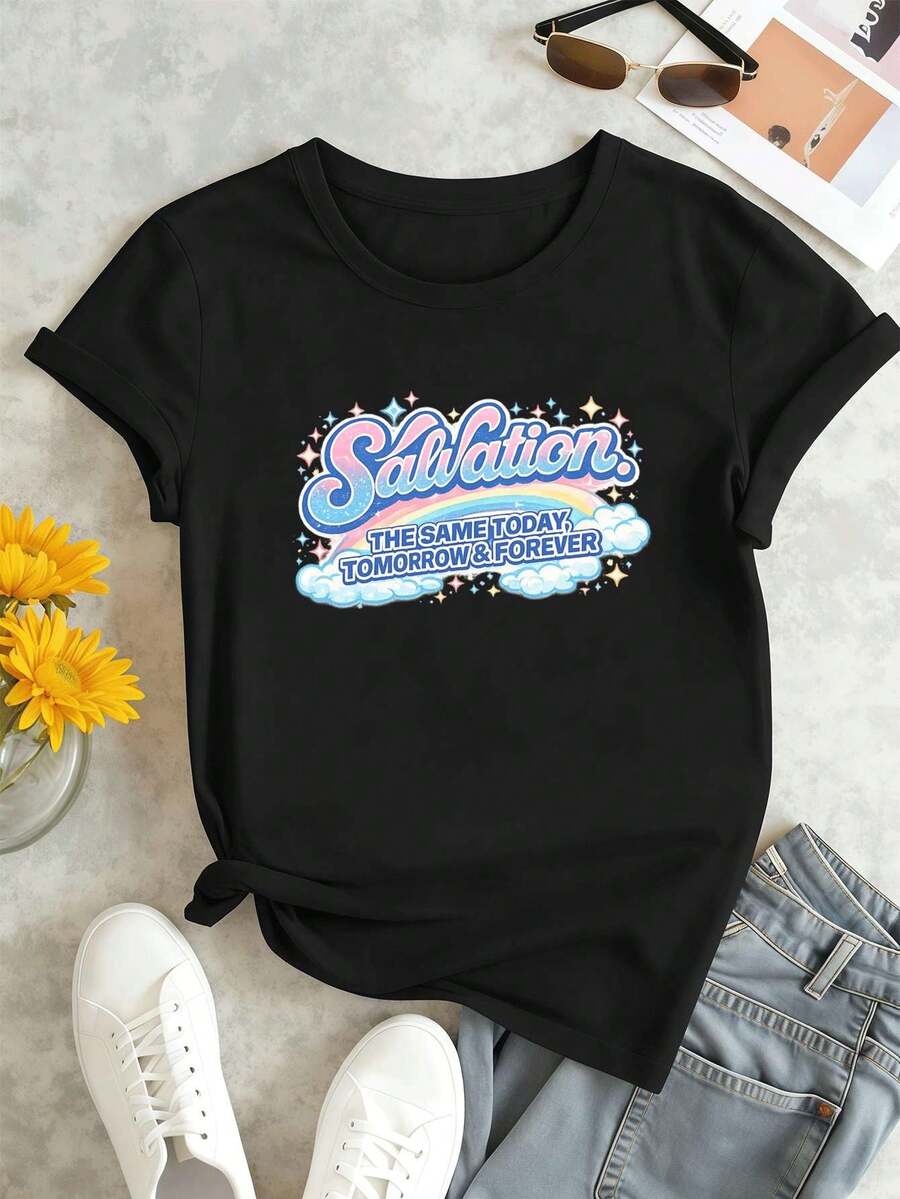 Women T-Shirts - Black - View 1