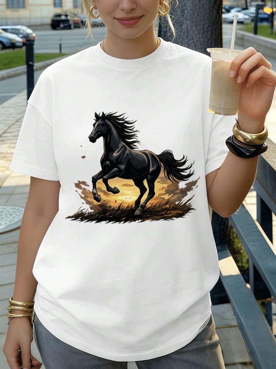 Women T-Shirts - White - View 1
