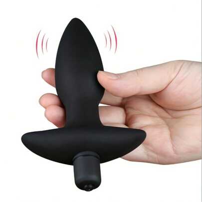 Anal Butt Tingler Vibrating Butt Plug Anal Plug Vibrator G Spot Stimulator Silicone Prostate Massager Couples Adult Sex Toys For Women Men Couples