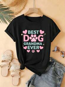 Women T-Shirts - Black - View 2