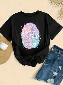 Women T-Shirts - Black - View 2