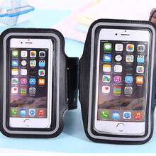 Waterproof Neoprene Running Armband With Phone Holder, Lightweight Unisex Sports Arm Band For Outdoor Jogging & Workout - Multicolor - View 2