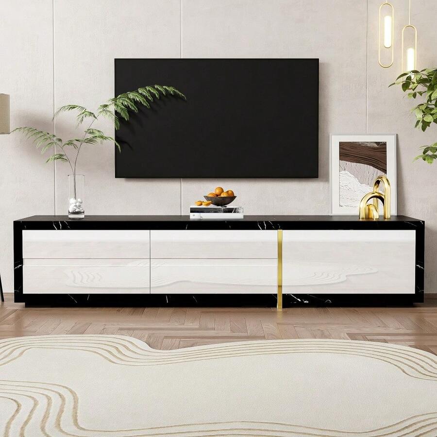 Television Stands & Entertainment Centers - White - View 1