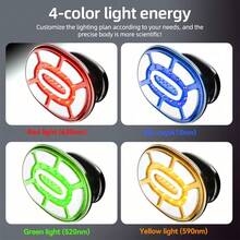 Hailicare Máy mát-xa giảm béo toàn thân RF EMS 4 chế độ màu đen, thiết bị làm săn chắc da bằng photon LED, máy tạo hình cơ thể có thể sạc lại để định hình đường nét và cải thiện độ đàn hồi. - màu đen - Xem 3