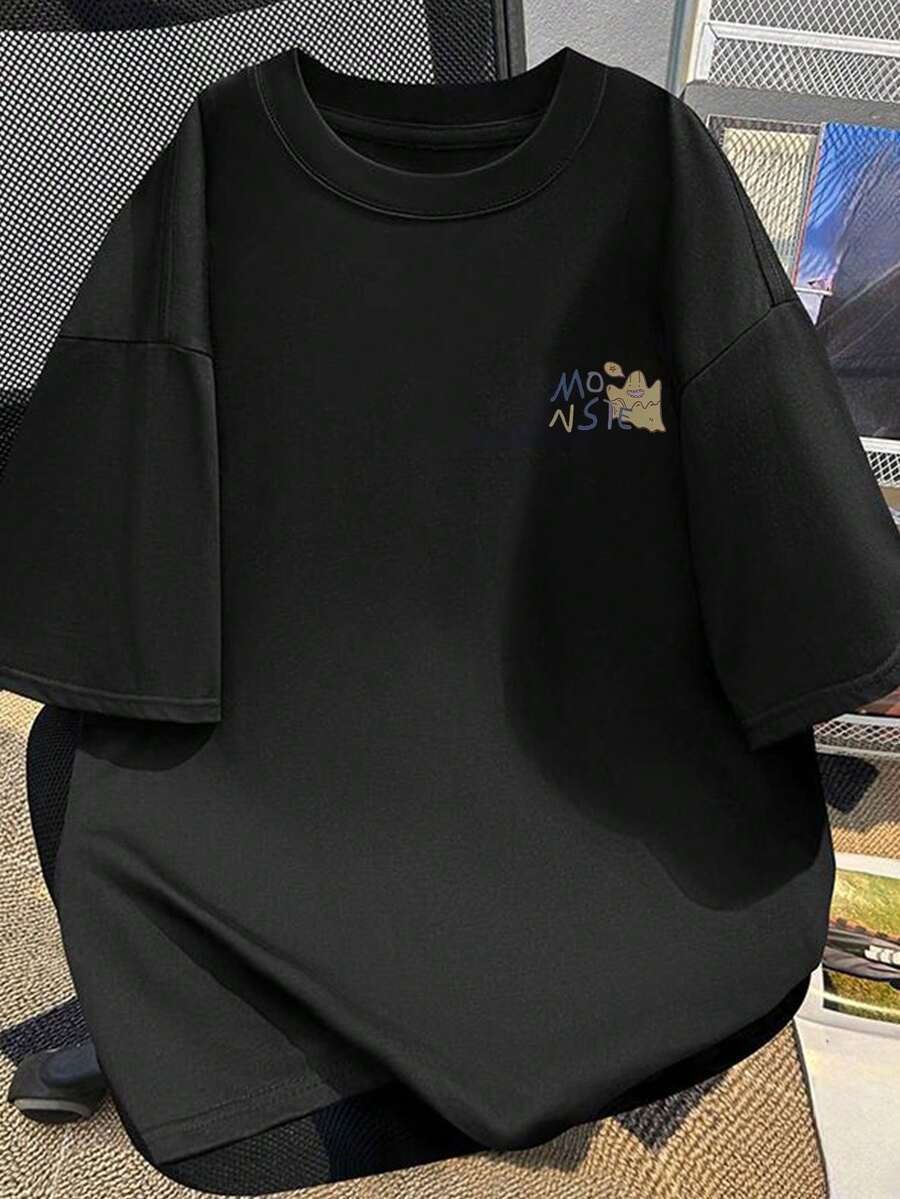Dam-T-shirts - Svart - Visa 1