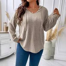 Women Sports Knit Tees & Tanks - Khaki - View 2