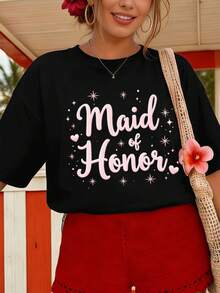 Women T-Shirts - Black - View 1