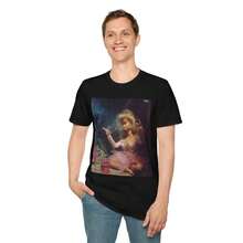 Chaos  Doll Smoking Artwork T-Shirt |   Unhinged - Black - View 4