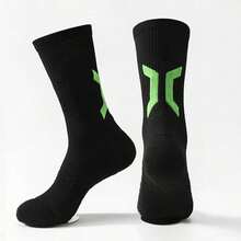1 Pair Men's Professional Basketball Training Elite Breathable Quick Drying Towel Bottom Wicking Sweat Sports Pressure Sock - Multicolor - View 12