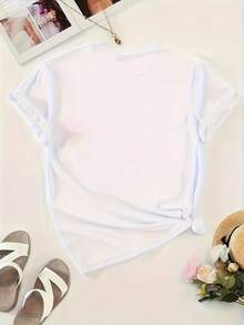 Women T-Shirts - White - View 2