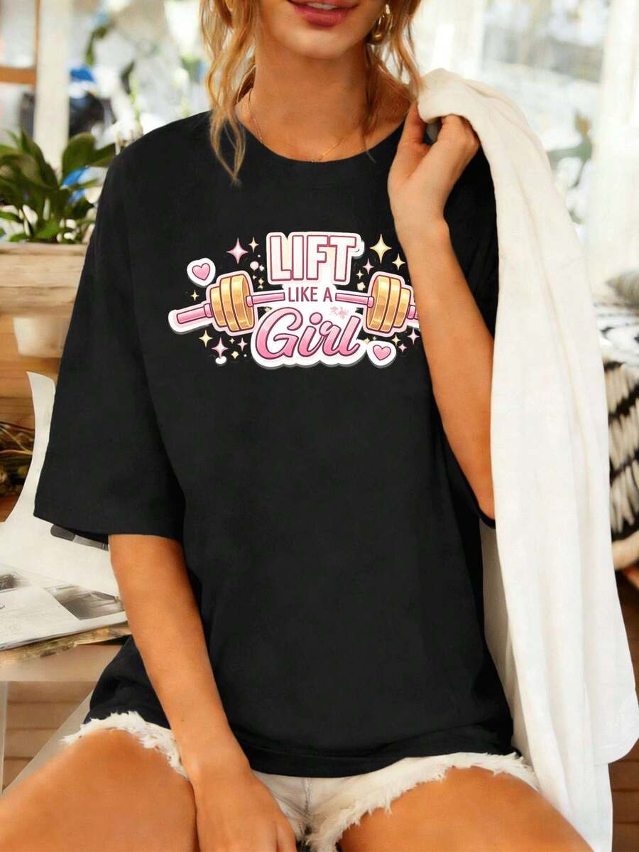 Women T-Shirts - Black - View 1