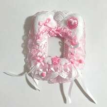 1 pieza Soporte de tarjeta de fotos lindo y dulce de estilo Kawaii con encaje, adecuado para fotos de 3 pulgadas, tarjetas de celebridades, retratos, tarjetas pequeñas, tarjetas Gachapon, identificaciones de estudiantes, producto final hecho a mano de dibujos animados bidimensionales relacionados con anime y juegos, soporte de tarjetas de colección, soporte de tarjetas de apoyo a ídolos de K-POP, soporte de tarjetas de fotos, protector de tarjetas, decoración de embalaje transparente, soporte de tarjetas de regalo Lolita - Multicolor - Ver 14