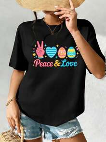Women T-Shirts - Black - View 2