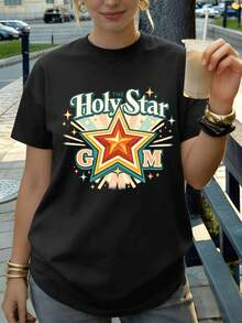 Women T-Shirts - Black - View 1