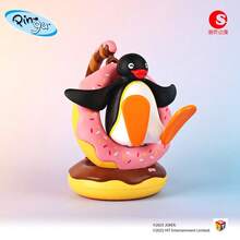 Mattel 企鹅家族“小饕餮”积木套装：可拼接积木玩具、收藏展示模型及节日礼物 - 彩色 - 查看 10