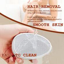 1PC Crystal Hair Remover Hair Eraser Reusable Tool Painless Hair Removal Exfoliator For Women Men Legs Arms Hair Remove Device Glass - Upgraded Version - View 7