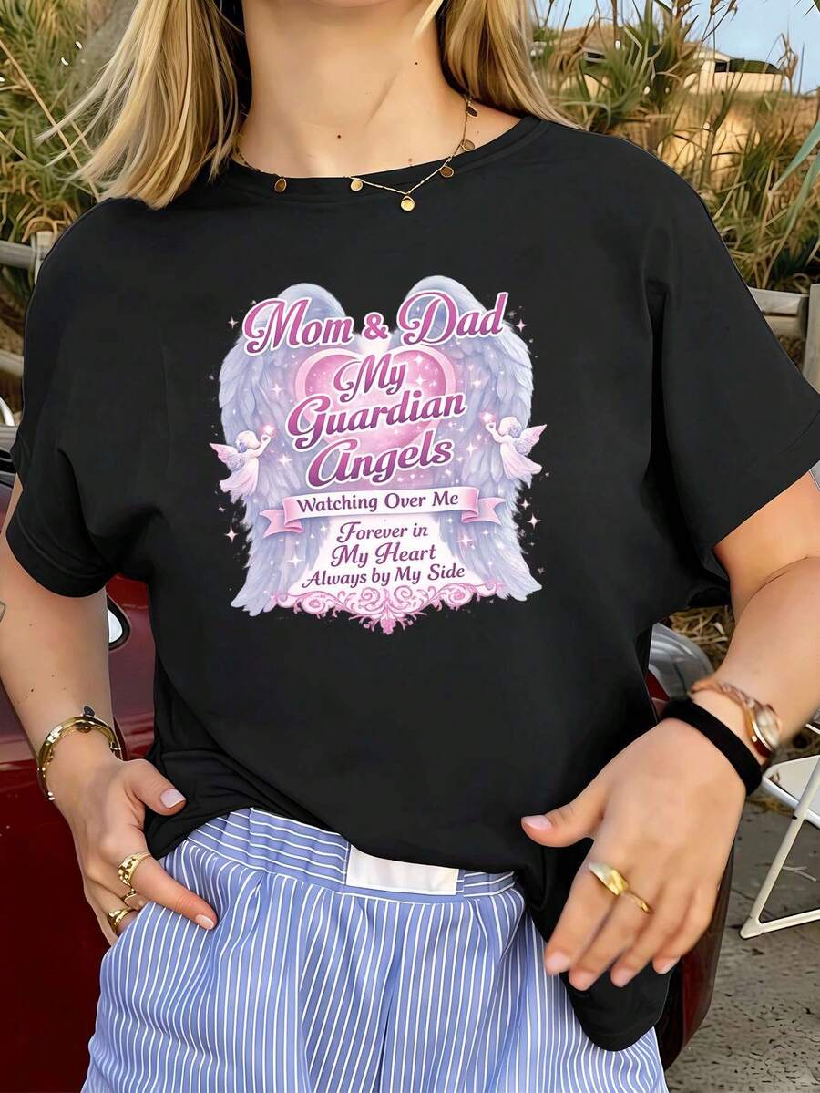 Women T-Shirts - Black - View 1