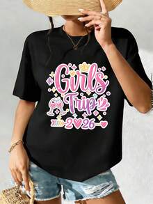 Women T-Shirts - Black - View 2