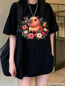 Women T-Shirts - Black - View 6