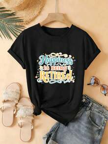 Women T-Shirts - Black - View 2