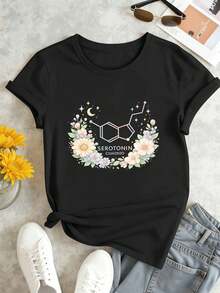 Women T-Shirts - Black - View 2