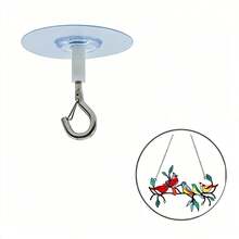 Heavy Duty Self-Adhesive Waterproof Ceiling Hook, Multi-Functional Balloon Wind Chime Hanging Hook - No-drill Hooks - View 1