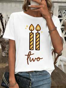 Women T-Shirts - White - View 1