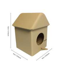 Cajas de almacenamiento apilables de plástico PLA, adecuadas para jardín al aire libre, decoración de casa de pájaros interior/exterior, decoración del hogar, decoración estacional, decoración de estilo rústico, artesanía fina, uso para decoración del hogar, resistente a la intemperie - Unitalla - Ver 7