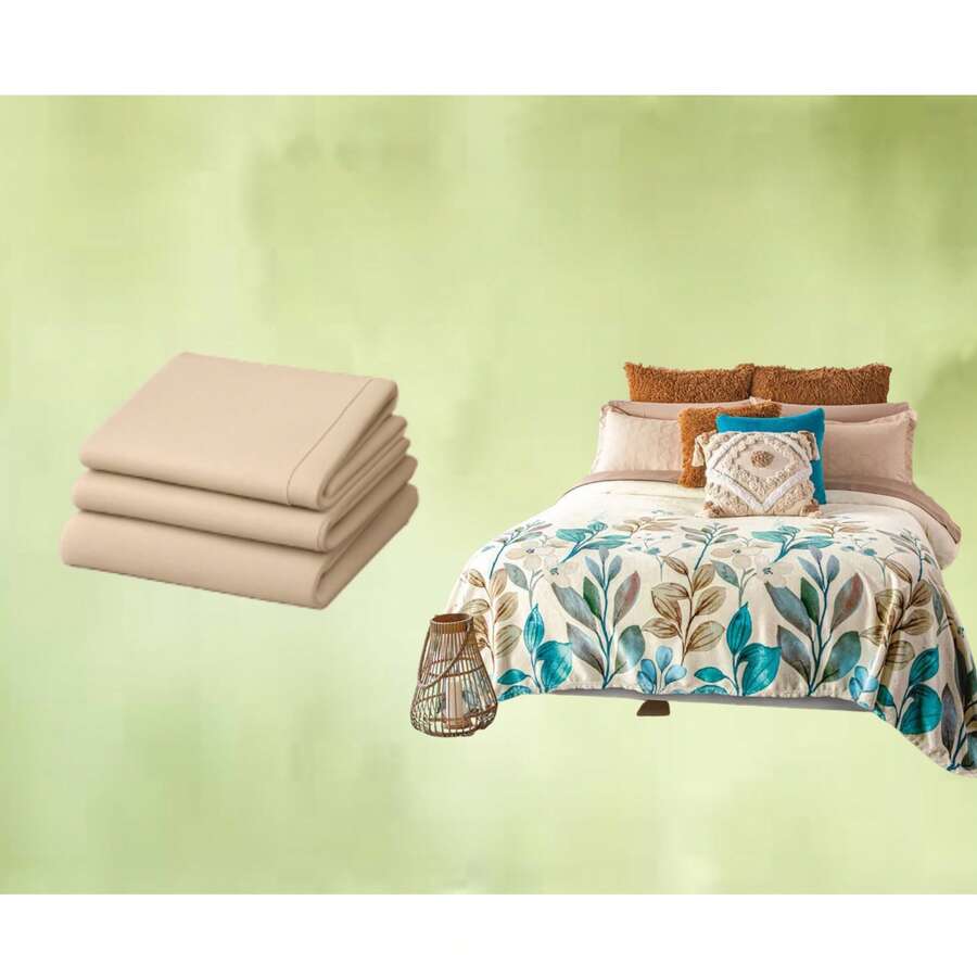 Sleep Better Tonight: Complete Comforter And Sheet Set BEAUTTY HOME - ANNIE - View 1