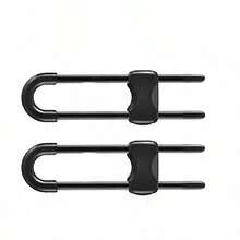 4-Piece/Adjustable U-Shaped Safety Cabinet Lock - Suitable For Infants And Pets, Suitable For Kitchens, Bathrooms, Drawers, Etc. ABS Material - Multicolor - View 9